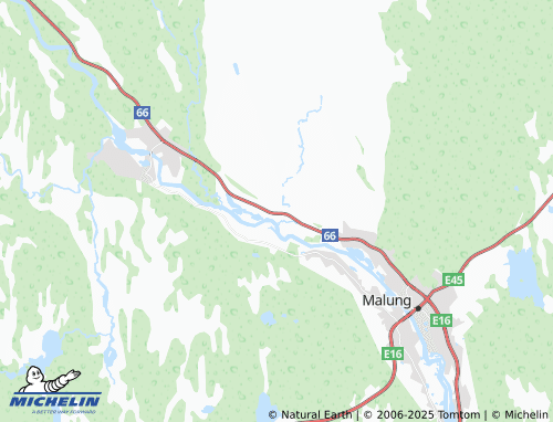 MICHELIN Vallerås (Västra Delen) map - ViaMichelin