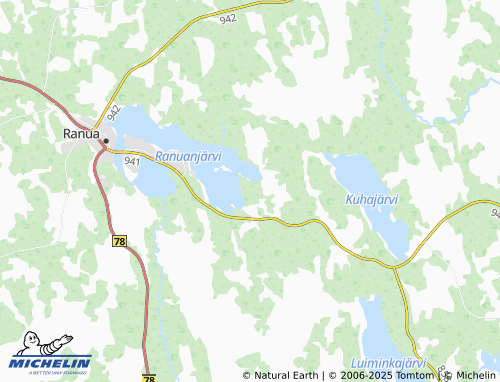 MICHELIN Laivala map - ViaMichelin