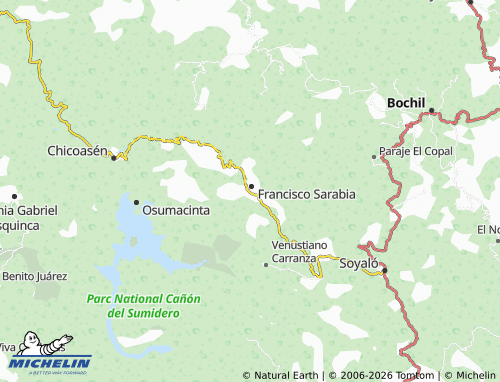 Mapa MICHELIN El Sabinito - ViaMichelin