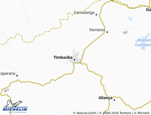 Mappa MICHELIN Três Cocos - ViaMichelin