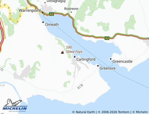 Mappa MICHELIN Carlingford - ViaMichelin