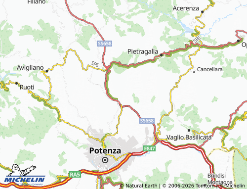Carte MICHELIN Barrata - ViaMichelin