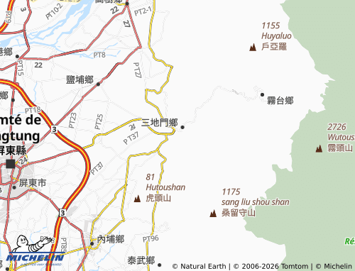 MICHELIN Majia Township map - ViaMichelin