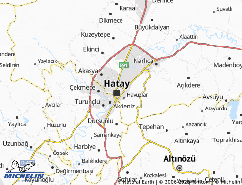 Mappa MICHELIN Yeni Camii - ViaMichelin
