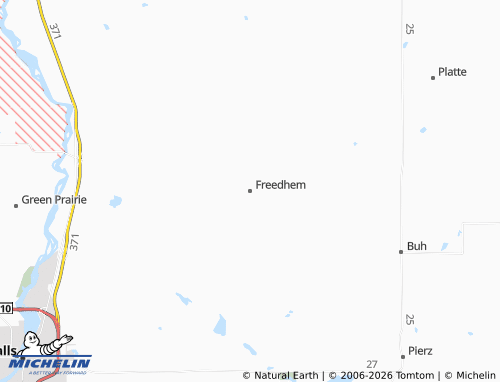 Mapa MICHELIN Freedhem - ViaMichelin