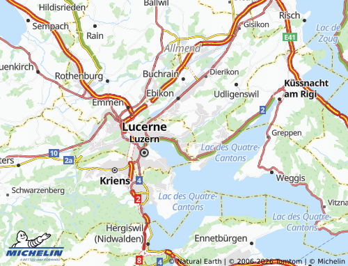 Mappa MICHELIN Gerlisberg - ViaMichelin