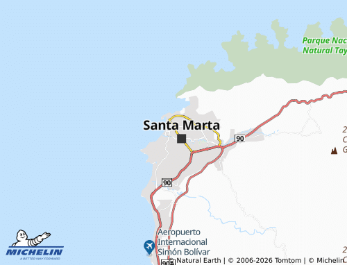 Mapa MICHELIN La Esperanza - ViaMichelin