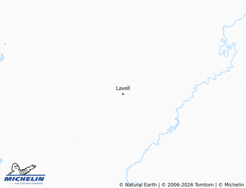 Mappa MICHELIN Lavell - ViaMichelin