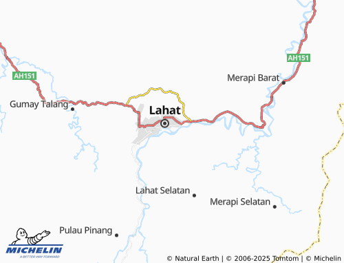 MICHELIN Karang Anyar map - ViaMichelin