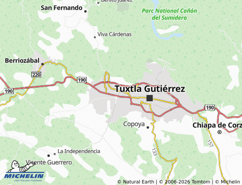 MICHELIN Portal de Hierro map - ViaMichelin