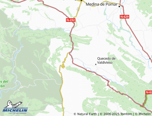 Mapa MICHELIN Puente-Arenas - ViaMichelin