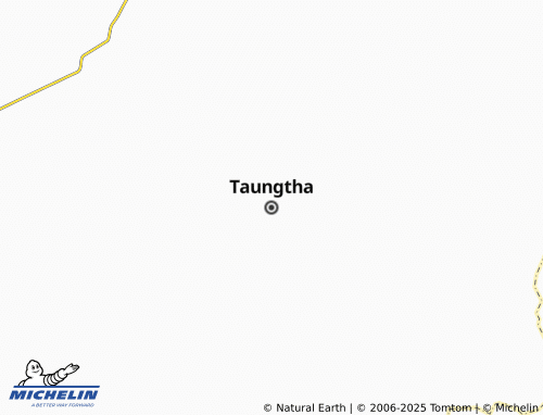 MICHELIN Taungtha map - ViaMichelin