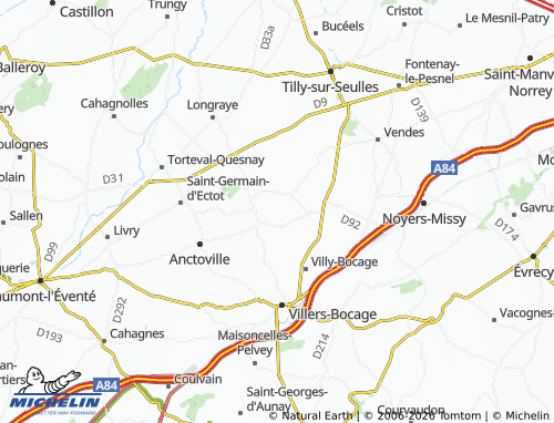MICHELIN Les Moulinets map - ViaMichelin