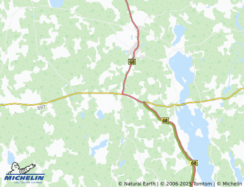 MICHELIN Lehtimäen kirkonkylä map - ViaMichelin