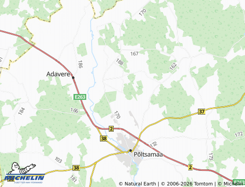 Mappa MICHELIN Vorsti - ViaMichelin
