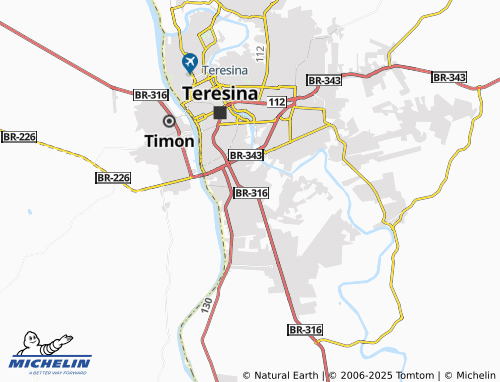 MICHELIN Bela Vista map - ViaMichelin