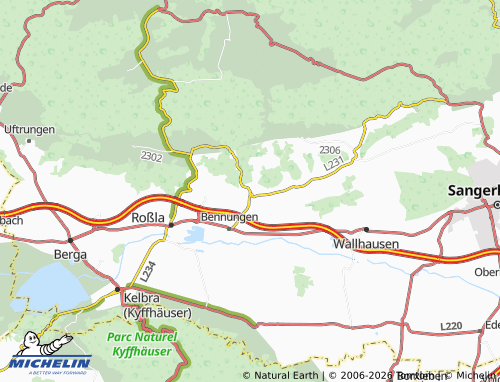 MICHELIN Wickerode map - ViaMichelin