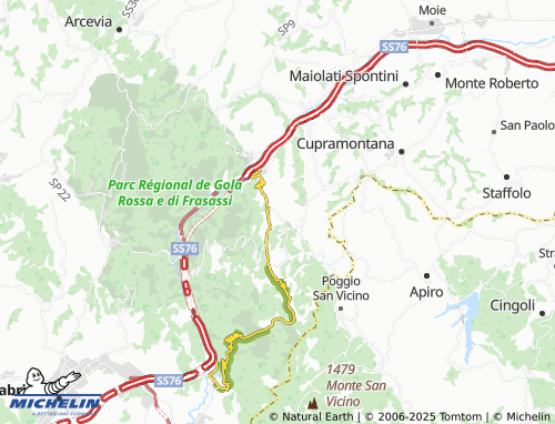 MICHELIN Sant'Elia map - ViaMichelin