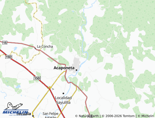 MICHELIN Loma Atravesada map - ViaMichelin