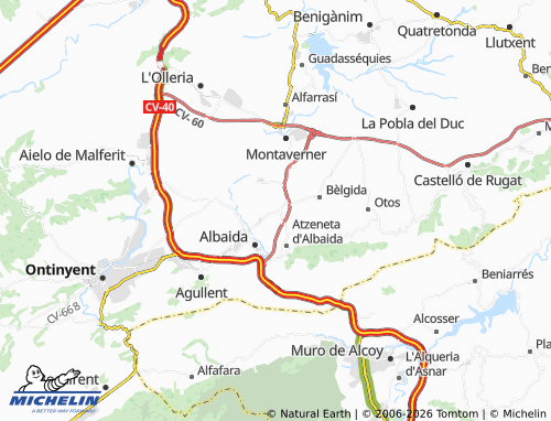 Mappa MICHELIN El Palomar - ViaMichelin