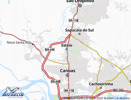 MICHELIN Bairro Industrial map - ViaMichelin