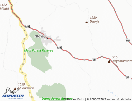 MICHELIN Bangala map - ViaMichelin