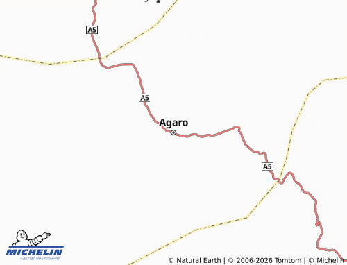 Mappa MICHELIN Agaro - ViaMichelin