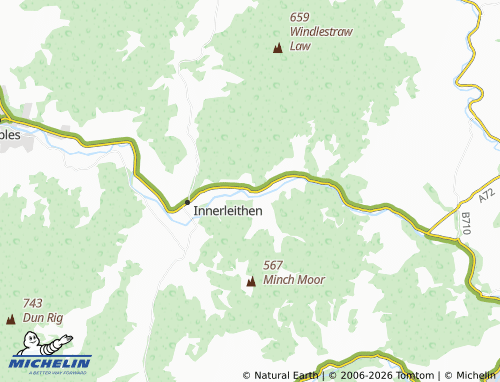 Mappa MICHELIN Walkerburn - ViaMichelin