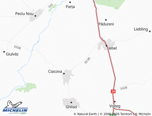 Mappa MICHELIN Obad - ViaMichelin