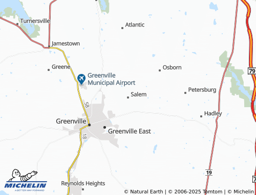 MICHELIN Salem map - ViaMichelin