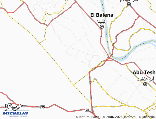 Mappa MICHELIN al-Ghabat - ViaMichelin