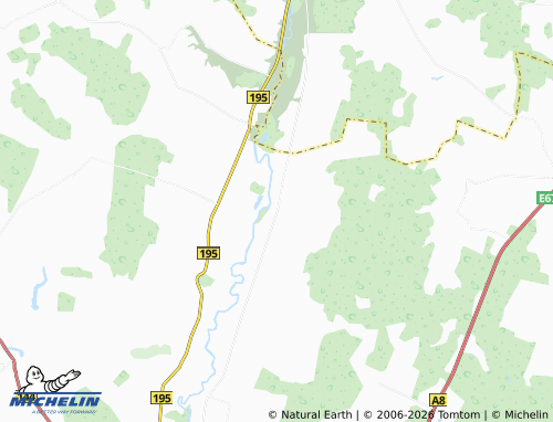 Mapa MICHELIN Šventybrastis - ViaMichelin