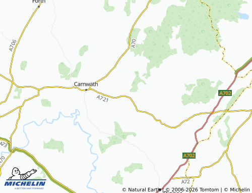 MICHELIN Newbigging map - ViaMichelin
