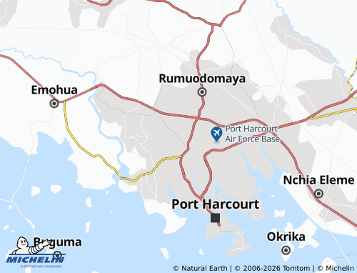 Carte MICHELIN Mgbuoba - ViaMichelin