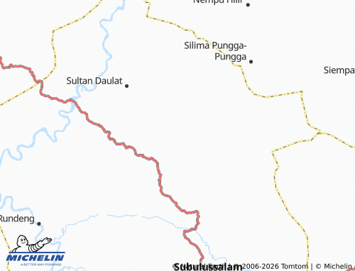 MICHELIN Singgersing map - ViaMichelin