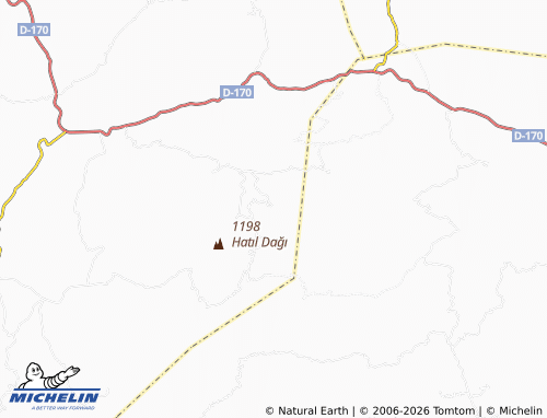 MICHELIN Dağşeyhleri map - ViaMichelin