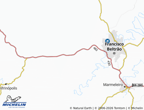 Mappa MICHELIN Rio Quatorze - ViaMichelin