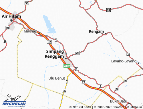 Carte MICHELIN Taman Muhibbah - ViaMichelin