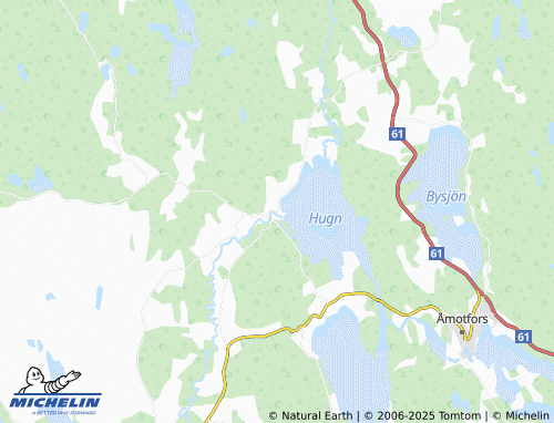 MICHELIN Köla map - ViaMichelin
