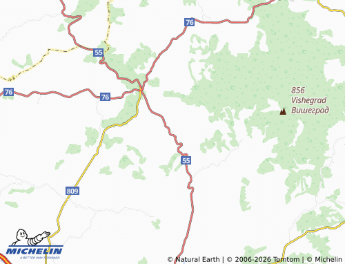 Mappa MICHELIN Dripchevo - ViaMichelin