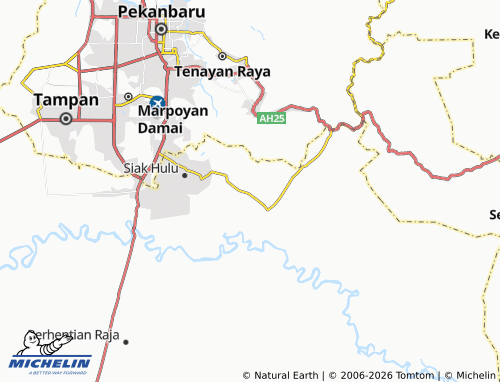MICHELIN Desa Baru map - ViaMichelin