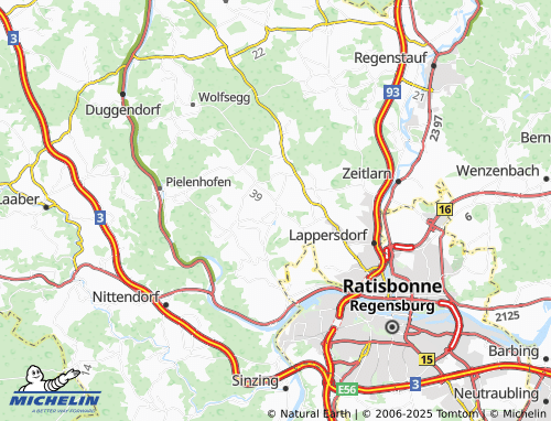 MICHELIN Schwetzendorf map - ViaMichelin