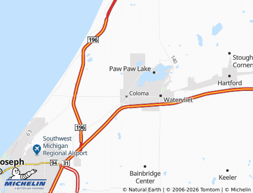 Mappa MICHELIN Coloma - ViaMichelin