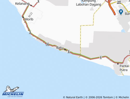 Mapa MICHELIN Batu - ViaMichelin