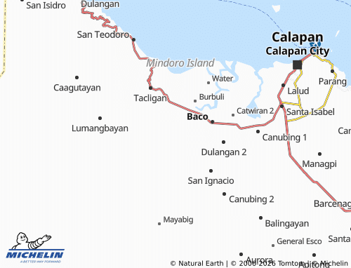 MICHELIN Mangangan 1 map - ViaMichelin