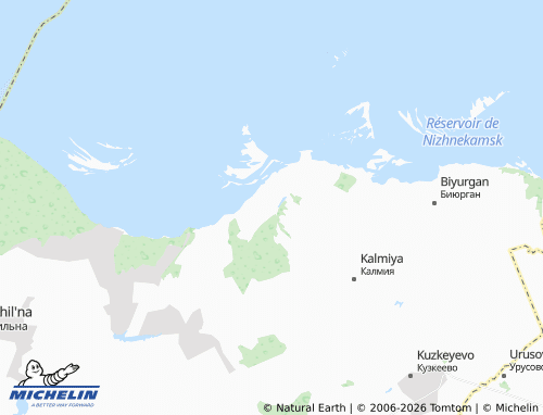 MICHELIN-Landkarte Kyrnysh - ViaMichelin