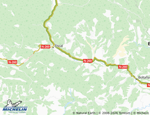 MICHELIN Javierre de Ara map - ViaMichelin