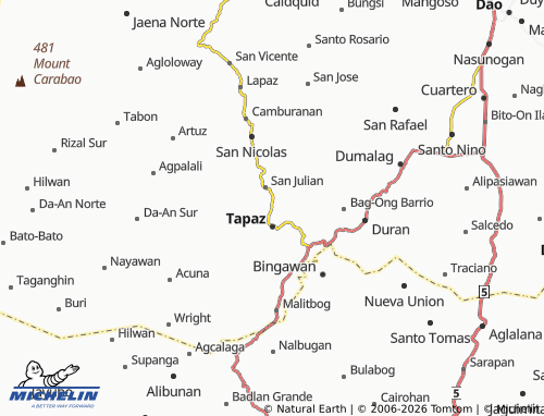 MICHELIN San Pedro map - ViaMichelin