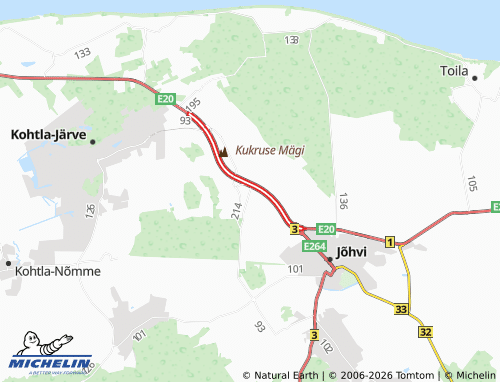 Carte MICHELIN Kabelimetsa - ViaMichelin