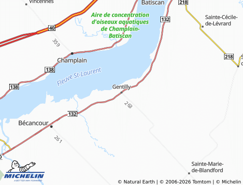 MICHELIN Gentilly map - ViaMichelin